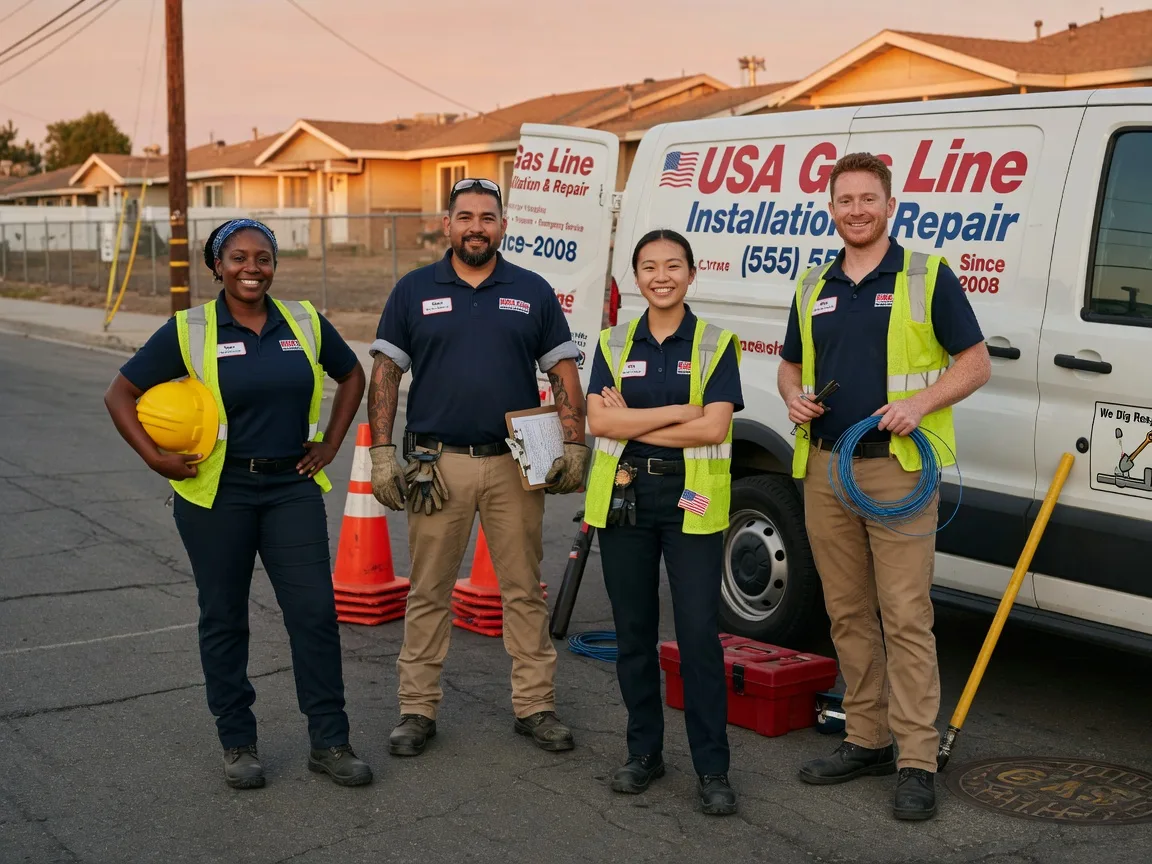 Gas Line Installation company in Bloxom, VA